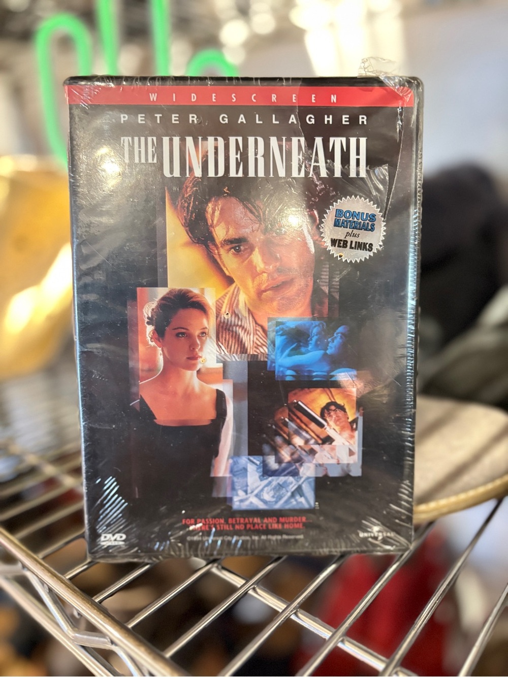 The Underneath DVD 1995 Neo Noir Crime Thriller Peter Gallagher